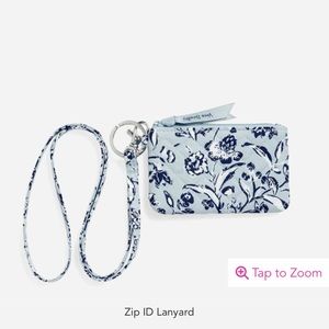 Vera Bradley Zip ID Lanyard NWT